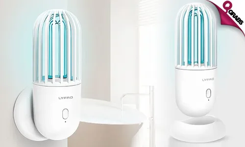 LYFRO Hova Portable UVC & Ozone Sanitizing Lamp!